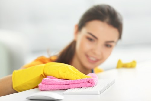 Illustration of accessible carpet cleaning information for Edgware users
