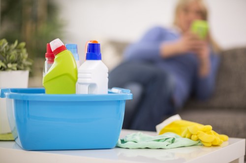 Deep cleaning equipment used for hard floor cleaning in Edgware