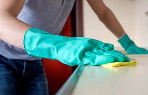 Edgware cleaner providing detailed kitchen cleaning service